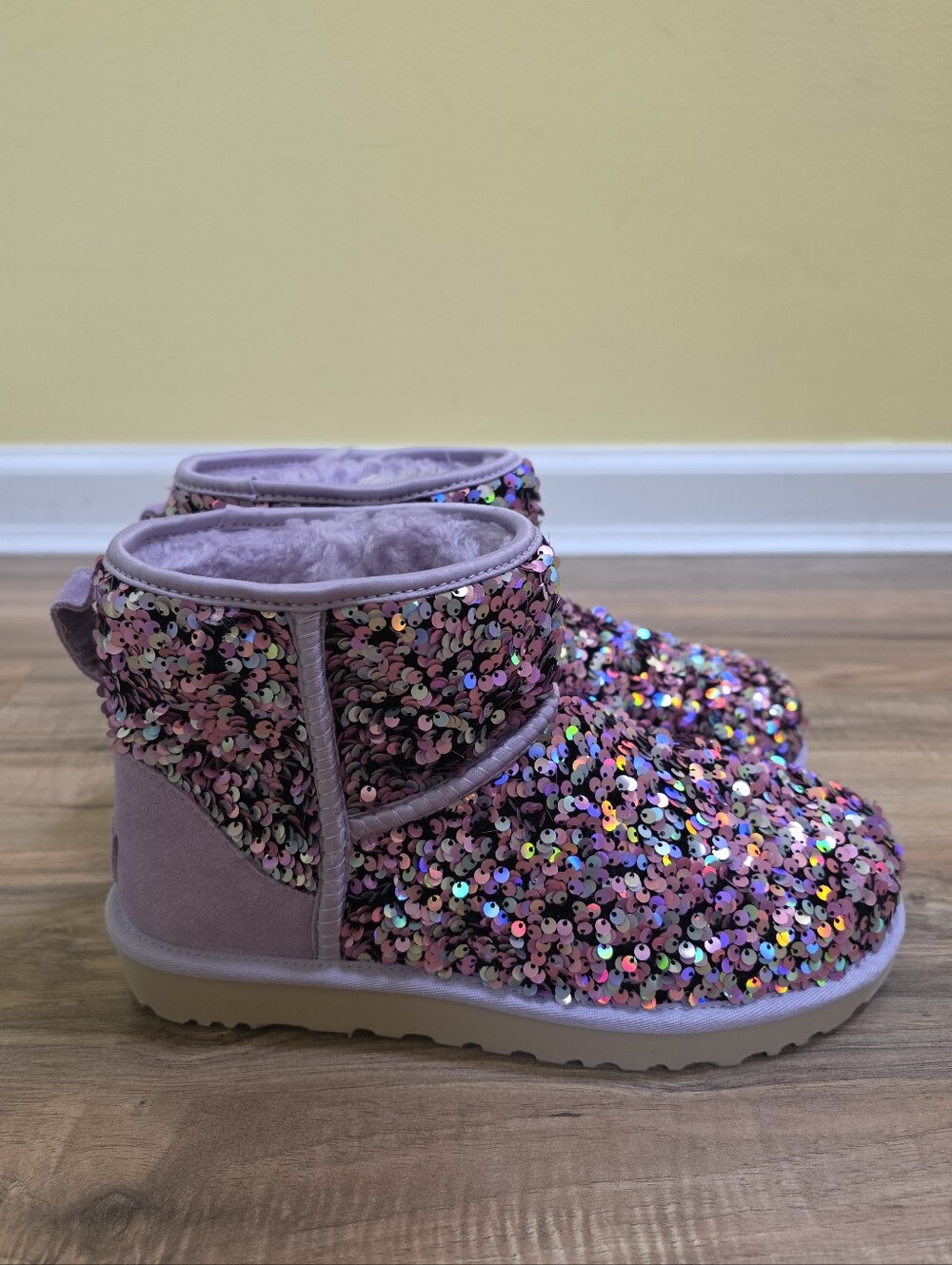 UGG Classic Mini Stellar Sequin Boots